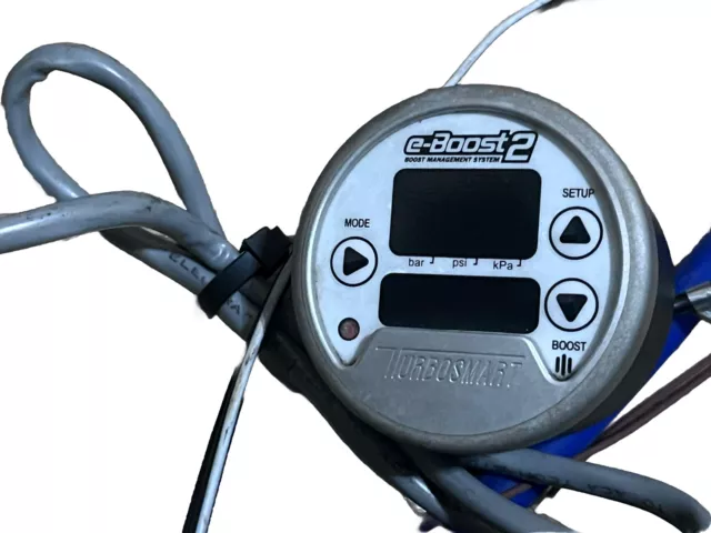 Turbosmart EBS E-BOOST2 Street Controller BOOST bianco 60 mm 0-60psi