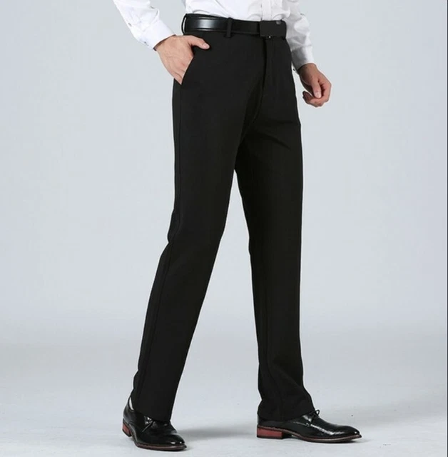 Pantaloni uomo deals classici gamba larga