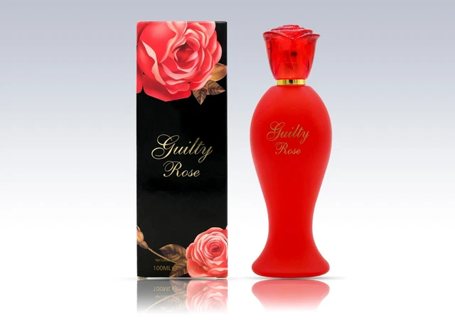 FINE PERFUMERY WOMEN'S Perfume Guilty Rose Red Pour Femme 100ml