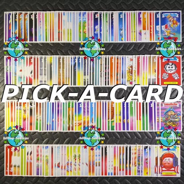 GARBAGE PAIL KIDS 2022 S1 SERIES 1 BOOK WORMS PICK-A-CARD BASE STICKERS GPK worm