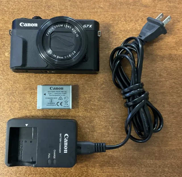 Canon PowerShot G7 X Mark II 20.1 MP Compact Digital Camera - Used - Free Ship!