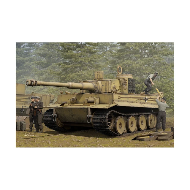 Grille De Barbecue 1/35 Pour Maquette Tiger I - Accessoire Métal Alliance Model Works, Référence LW35007