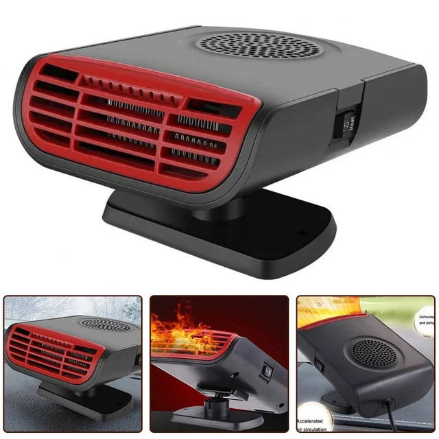 Hitburu Solarpanel Heizung 30W - Tragbare Autoheizung & Gewächshaus Heizung Mit Akkufach