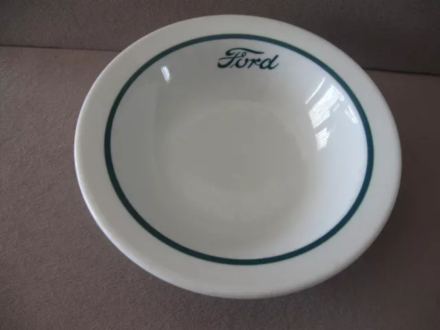 Ford Motor Co. Vintage Cafeteria Ware Bowl 6 1/4" Shenango China