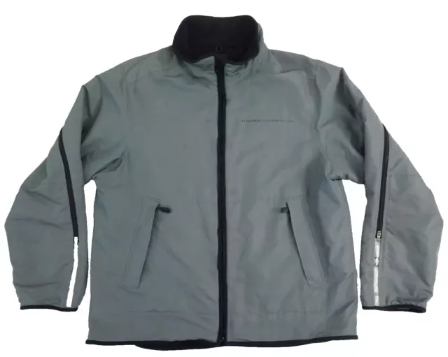 Sz XXL 28" Chest NAUTICA COMPETITION Men's Jacket Coat Outerwear Slate Gray 2XL