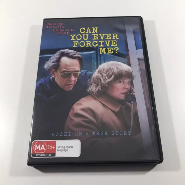 Can You Ever Forgive Me DVD Region 4 PAL Movie Melissa McCarthy Richard E Grant