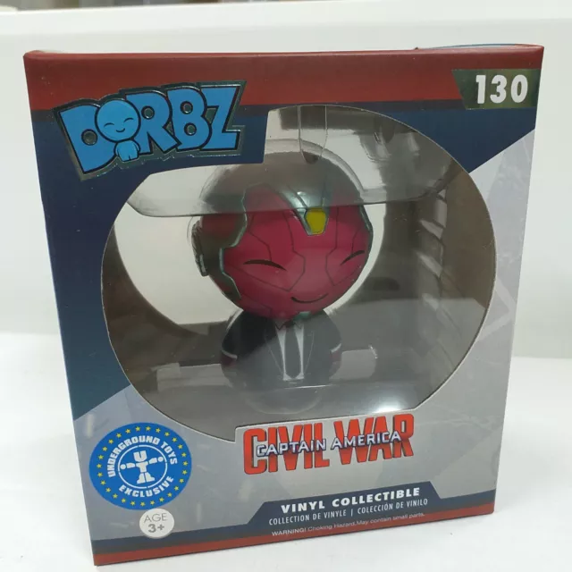 DORBZ - funko pop - 130 - Captain America - Civil War - la Vision Black Suit