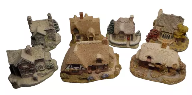 Lot Of 7 LILLIPUT LANE houses Handmade