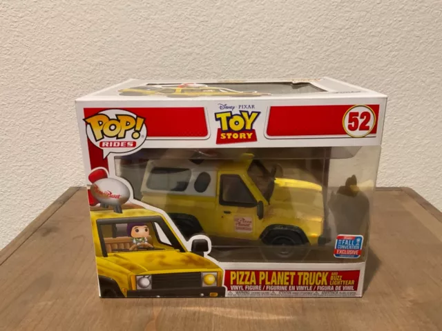 Funko POP Rides Toy Story Pizza Planet Truck Buzz Lightyear NYCC Exclusive #52