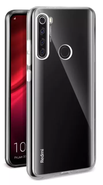 Funda Xiaomi Redmi Note 8T (4G) Carcasa Gel TPU Silicona PTG Transparente