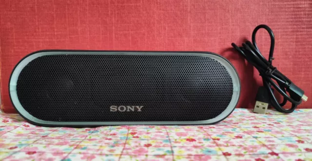 Cassa Wireless nera SONY: Speaker portatile, Bluetooth, NFC, impermeabile!