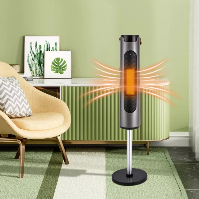 Keramik Heizlüfter 2000W Bad Mobile Elektro Heizung Schnellheizer Heizstrahler