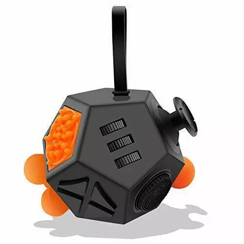 12-Sided Fidget Cube Relieves Stress and Anxiety Anti depression Cube Fidget Toy