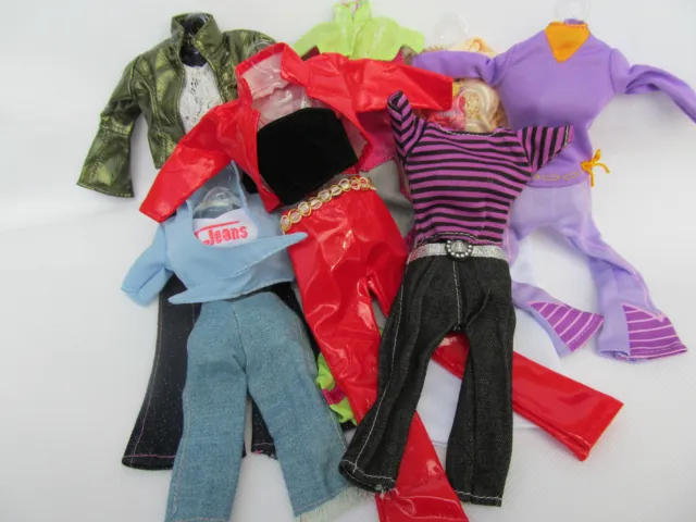 12" Doll's Sized Dress Clothing Jeans & Top Blouse Shirt Outfit Uksell Free P&P