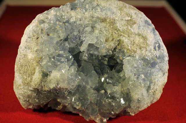 *Coelestingeode*820g*Madagaskar*Druse*Rohstein*Heilstein*Edelstein*