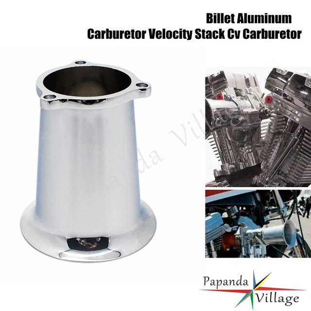 NEW BILLET ALUMINUM Carburetor Velocity Stack CV Carburetor For Harley