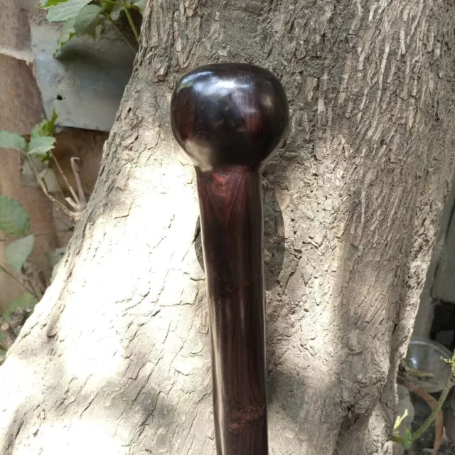 Original 1920 Unique Style Rosewood Best Wood Walking Hiking Stick Gift Item