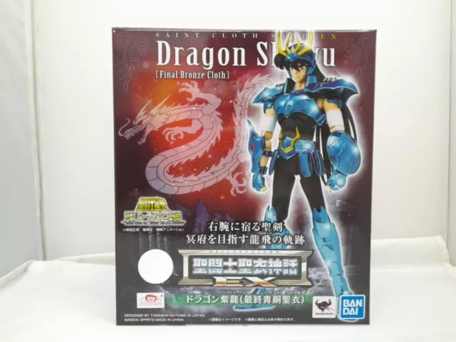 Bandai Saint Seiya Cloth Myth EX Dragon Shiryu V3 Final Bronze Figure