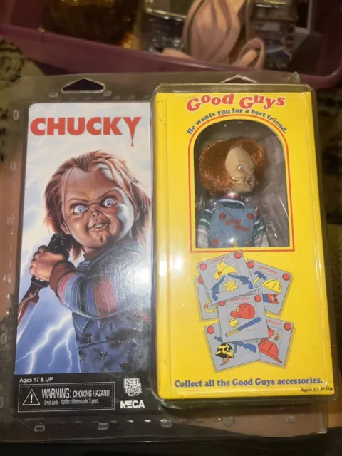 NECA Chucky Good Guys Child's Play 5.5" Clothed Retro Style Action Figure *New*