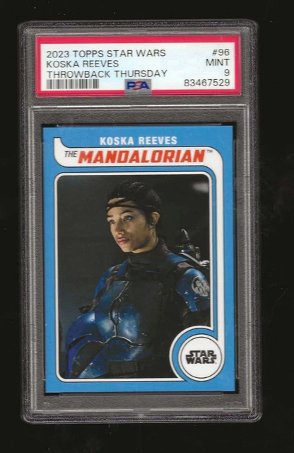 2023 Topps Star Wars Throwback Thursday # 96 Koska Reeves   Psa 9 Mint