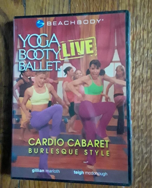 YOGA BOOTY BALLET LIVE - Cardio Cabaret Burlesque Style DVD. Workout. New!