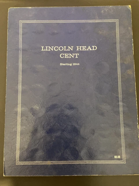 Lincoln Head Cent Collection Starting 1944 Partial Collection.