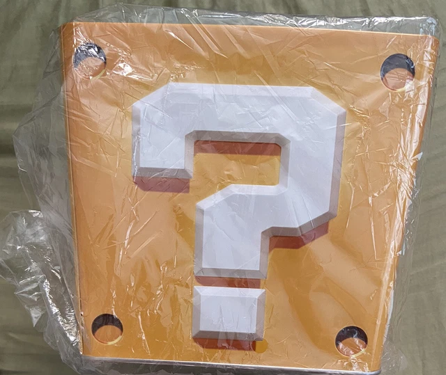 AMC NINTENDO SUPER Mario Bros Movie Question Block Popcorn Tin Bucket