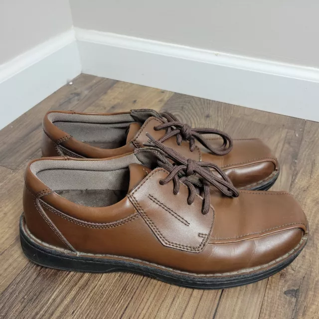 STREETCARS OXFORD SHOES Mens 11 M Brown Leather Comfort Asc Lace Up ...
