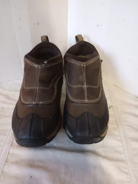 LL BEAN TEK 2.5 Waterproof Low Slip-On Brown Leather Shoes Men's Size ...
