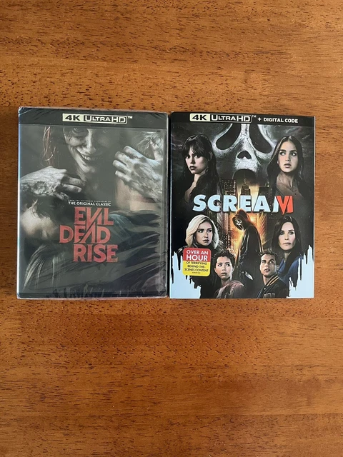 EVIL DEAD RISE and Scream 6 - 4K UHD - Neuf EUR 17,87 - PicClick FR