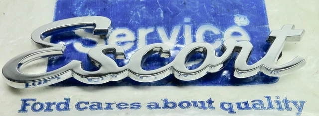 Mk1 Escort Mexico Rs1600 Rs2000 Twin Cam Lotus  Bda Genuine Ford Nos Boot Badge