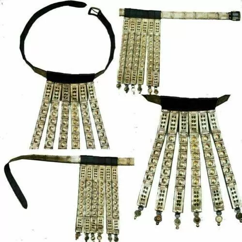 Medieval Brass Armour Roman Legionary's Belt Men's Leather Gladiator flip strip