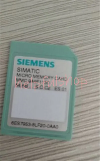 ONE Siemens memory card 6ES7 953-8LF20-0AA0 TESTED