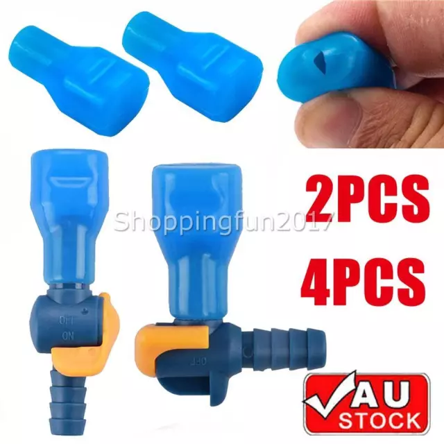 2-4pcs Replacement Bite Valve For Hydration Pack Fits Camelbak barb fitting AU