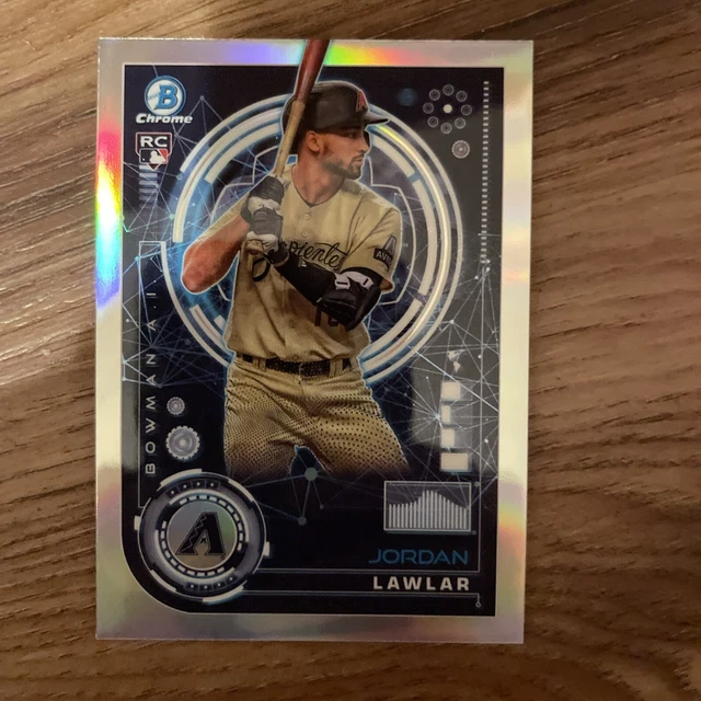 2024 BOWMAN CHROME JORDAN LAWLAR BAI5 Baseball DIAMONDBACKS BOWMAN AI