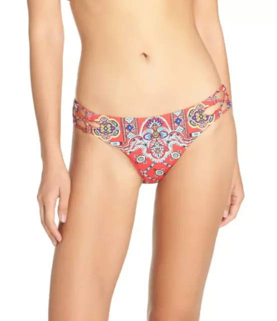 Nanette Lepore Pretty Tough Charmer Bikini Bottom $80 Size S, M # 30D 175 NEW
