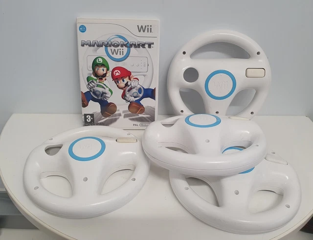 Volant de course Wii Remote non inclus - Jeux vidéo
