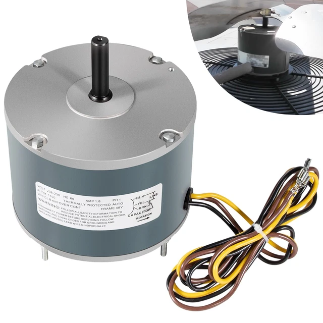CONDENSER FAN MOTOR 1/4HP 1100RPM 208230V 5KCP39EGS070S 5KCP39EGY823S