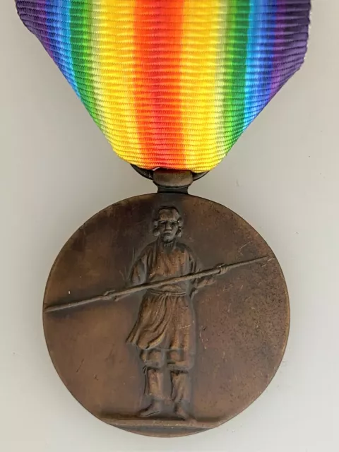 Japan Japanese WWI Victory Medal SOLID BRONZE. Full sized Inter Allied medal.