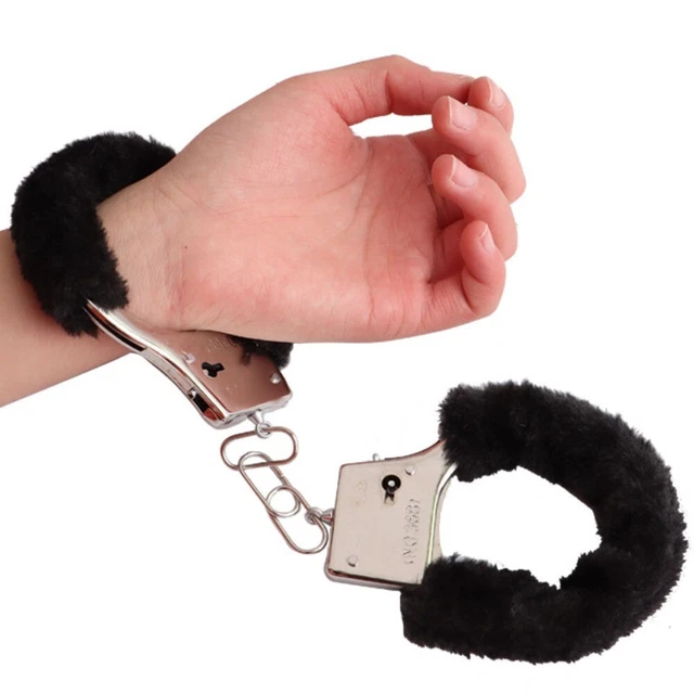 Fluffy Handcuffs Sex - Adult Fluffy Cuffs With Keys BDSM