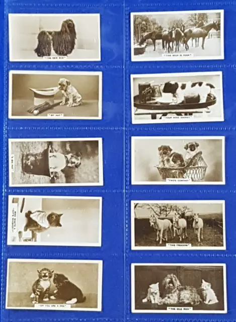 De Reszke Cards REAL PHOTOGRAPHS (Third Series) 1932 - Full Set of 27 Cards