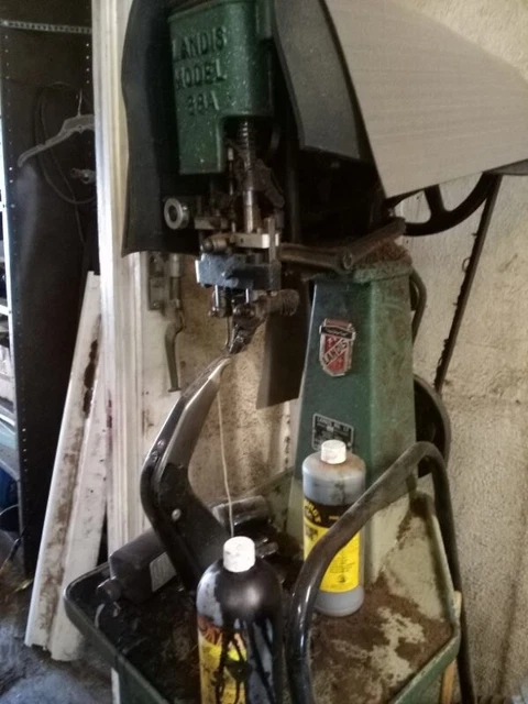 Landis Aristocrat Model L Sewing & Landis Sutton Finisher Shoe Repair Machine Landis Aristocrat Model L Sewing & Landis Sutton Finisher Shoe Repair Machine