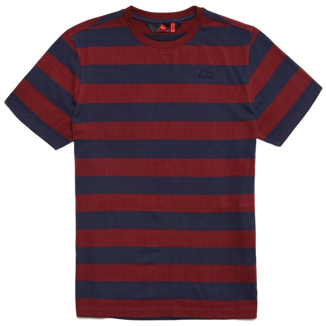 Robe di Kappa T-Shirts & Top UOMO FYNN CASUAL  T-SHIRT Blue Marine - Red Da