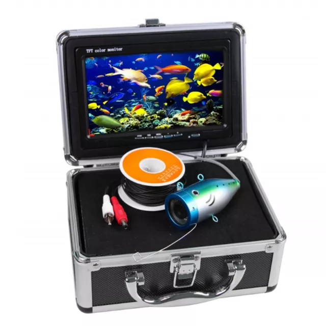 110-240V 9 Inch 1000TVL Underwater Fishing HD Camera Kit With 30 Meter Cable DOB