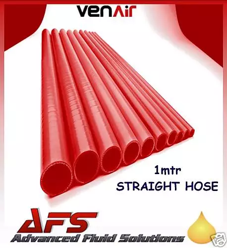 25mm I.D 1 Inch Red Tube Straight Silicone Coolant Radiator Hose Silicon Pipe uk