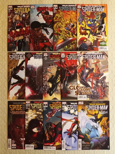 Miles Morales Spider-Man 18-27 29 32 33 & Annual 1 NM 1st Selim Clone Saga 2021