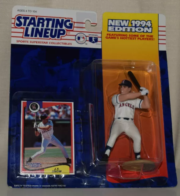 1994 Starting Lineup 68332 - J T Snow * California Angels 2 - Mlb Slu