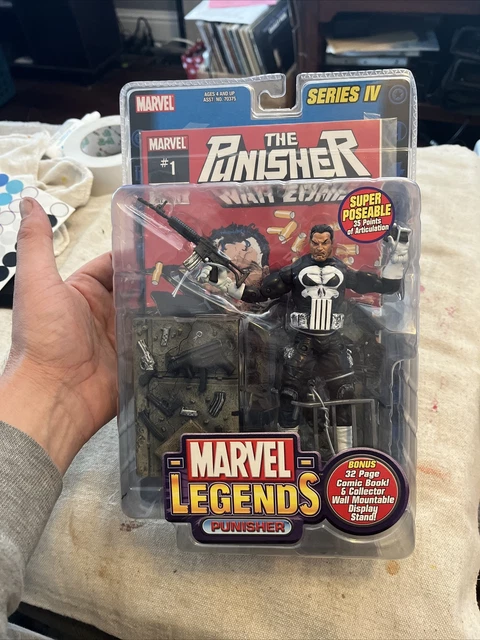 The Punisher War Zone Marvel Legends Series IV 4 Toy Biz New Sealed