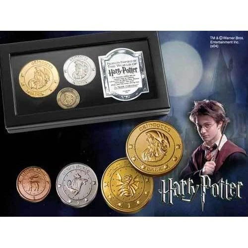 HARRY POTTER GRINGOTTS Bank Coin Collection Boxed Collectable Noble