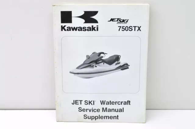 OEM Kawasaki 99924-1238-51 Service Manual Supplement JT750C1